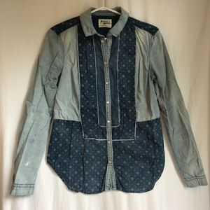 SOLD - Holding Horses Anthropologie Denim Shirt